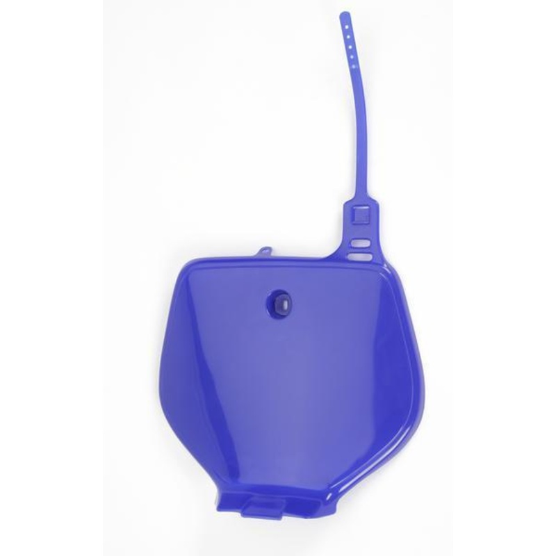 UFO Plastics Front Number Plate – Reflex Blue YA02853089
