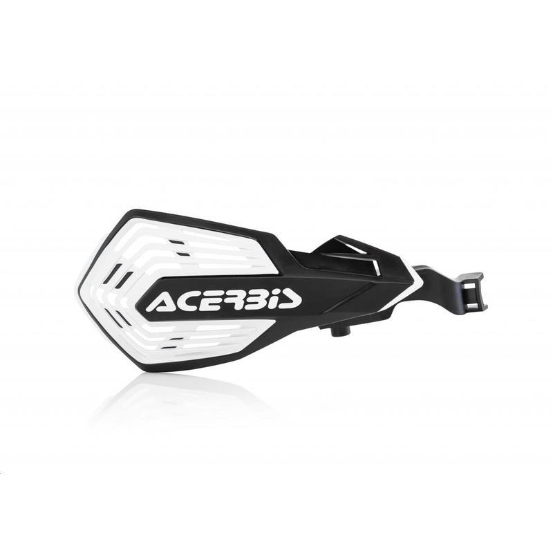 Acerbis K-Future Handguards – Black/White 2801971007