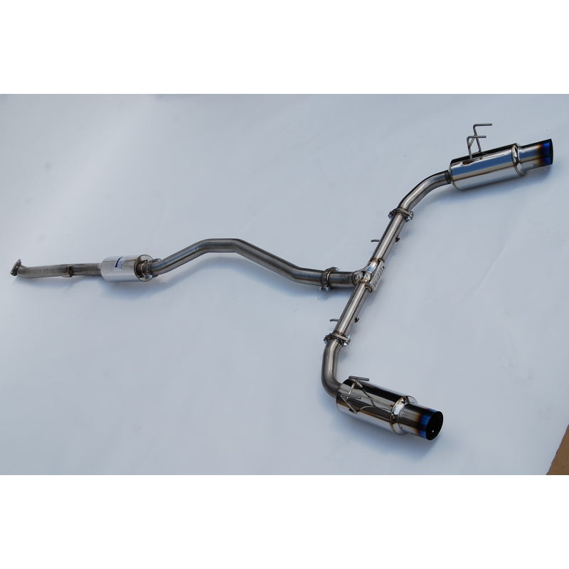 Invidia 2022+ Honda Civic Si (1.5T) 70mm N1 Cat Back Exhaust – Burnt TI Tips