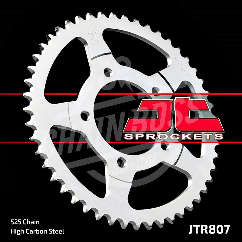 JT Sprockets 525 Rear Sprocket Steel JTR807 44