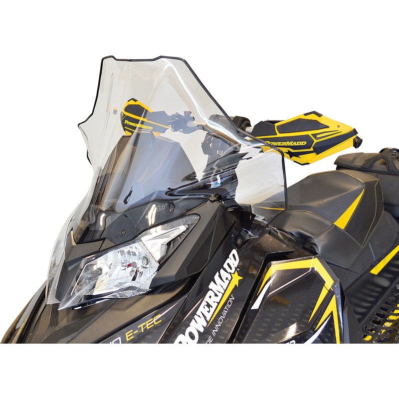 Powermadd Cobra Windshield – Mid – 17in. – Tint with Black Fade 13530