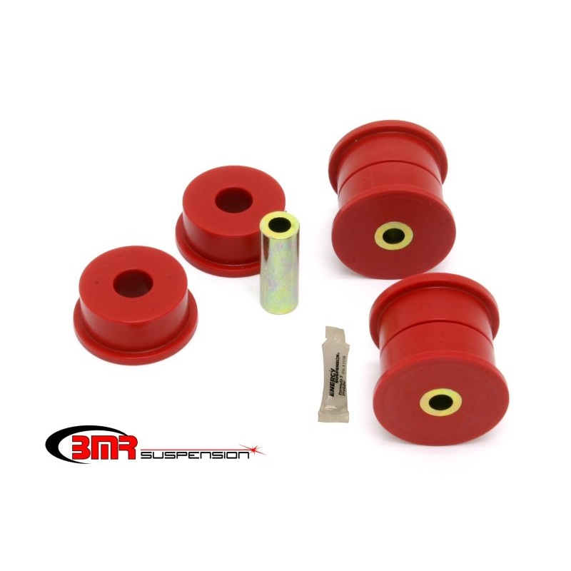 BMR 10-15 5th Gen Camaro Pro Version Differential Mount Bushing Kit (Polyurethane) – Red