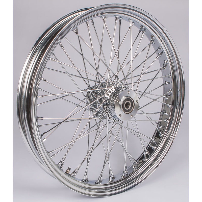 HardDrive 576-04186 Fr 60-Spk Dd Chrome 23×3.5 Wide-Hub 3/4″ Axl 00 Ltr