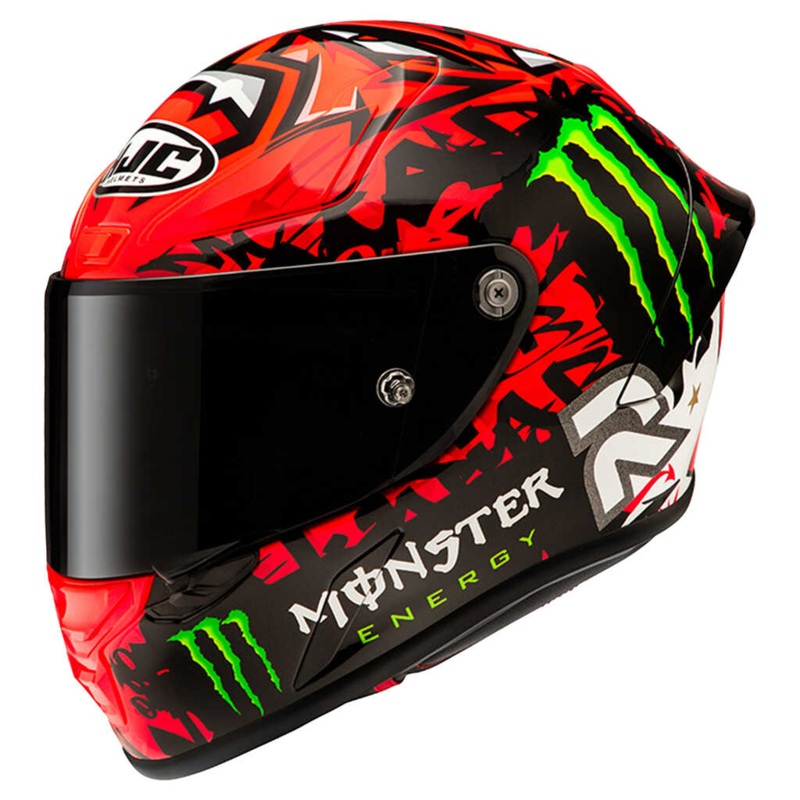 HJC RPHA 1 QUARTARARO REPLICA HELMET – MC1 XS