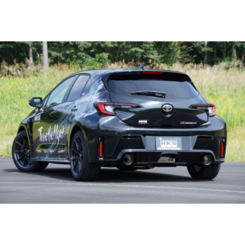 HKS Toyota GR Corolla LEGAMAX Sports Exhaust (Use w/ PN G89580-T76010-00)