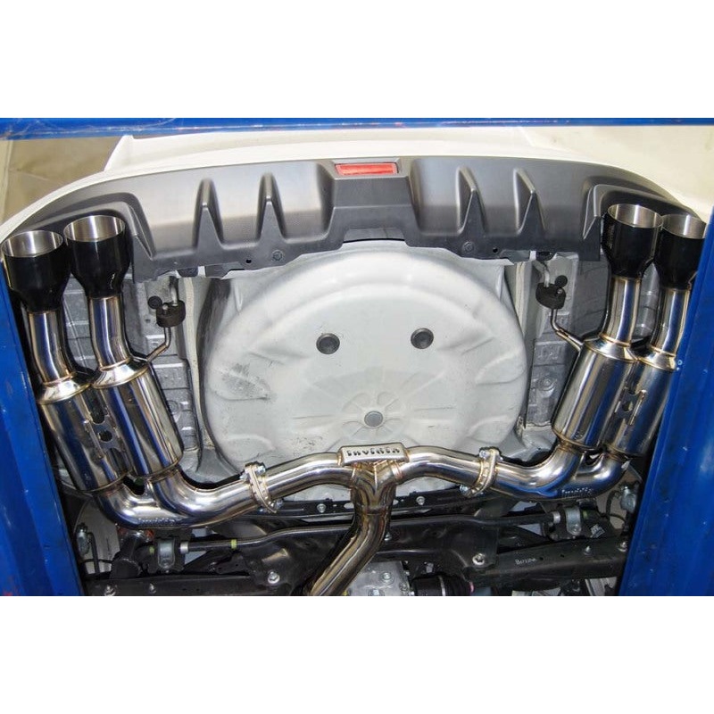 Invidia 2015+ Subaru WRX / STI Gemini/R400 Single Layer Quad Black Tip Cat-Back Exhaust