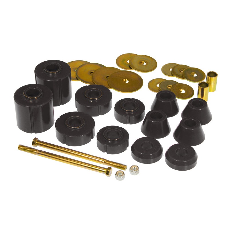 Prothane 67-72 GM Body Mount 12 Bushing Kit – Black