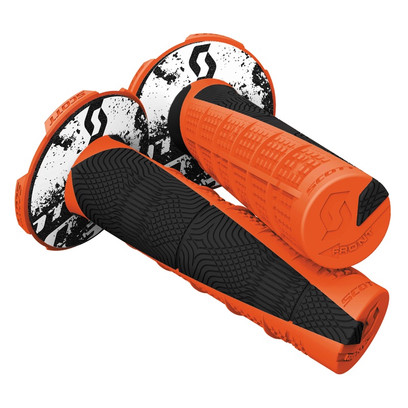 Scott USA Deuce MX Grips – Neon Orange/Black 219627-5857
