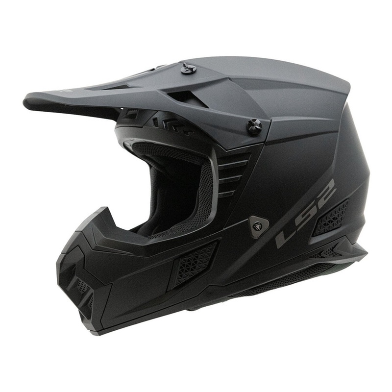LS2 MX706 COZ HELMET – MATTE BLACK XS
