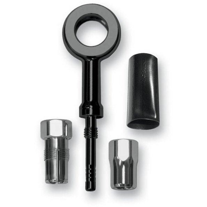 Magnum Build Your Own Brake Line – 12mm 180 Degree Black Chrome Banjo w/ Stainless Fittings 492200