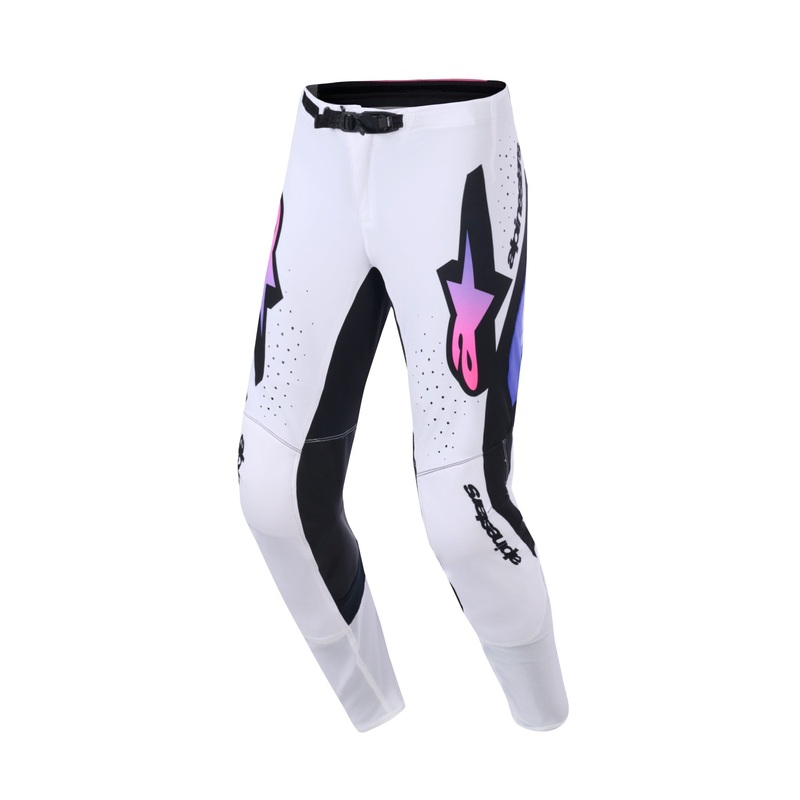 ALPINESTARS 2026 SUPERTECH PRO VISTA PANTS – WHITE PURPLE BLACK 28