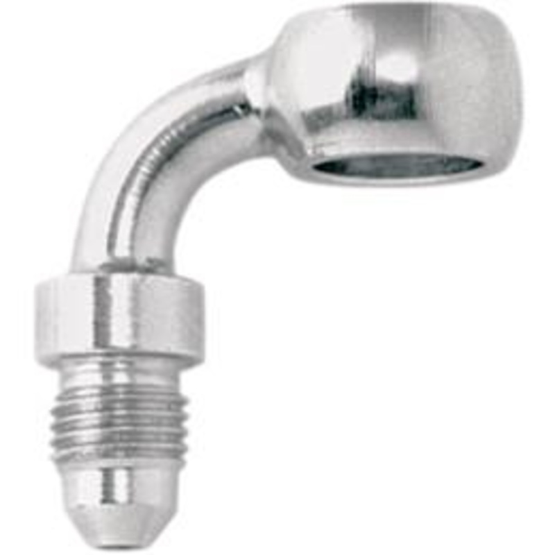 Goodridge Universal 90deg. Banjo Fitting – 7/16in. – Ebony P599-03-04BK