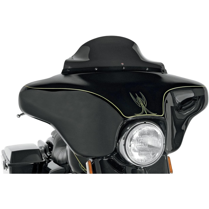 Klock Werks 6.5in. Flare Windshield – Black KW05-01-0200