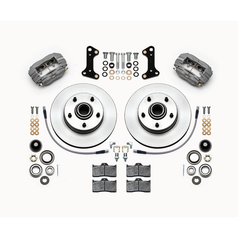 Wilwood Forged Dynalite-M Front Kit 11.00in 1 PC Rotor&Hub 67-69 Camaro 64-72 Nova Chevelle