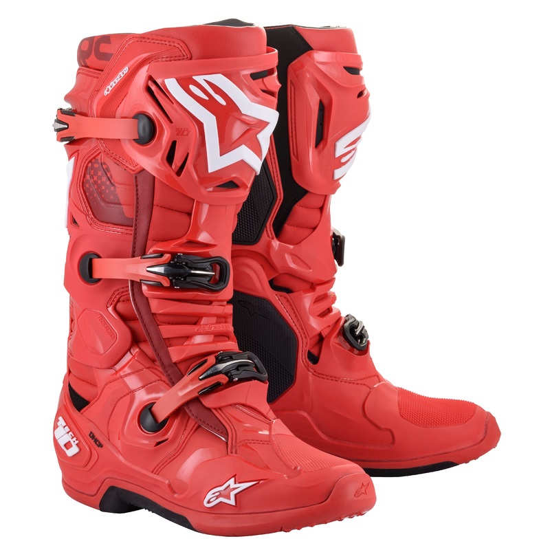 alpine star 482-12113 Tech 10 Boots Red Sz 13