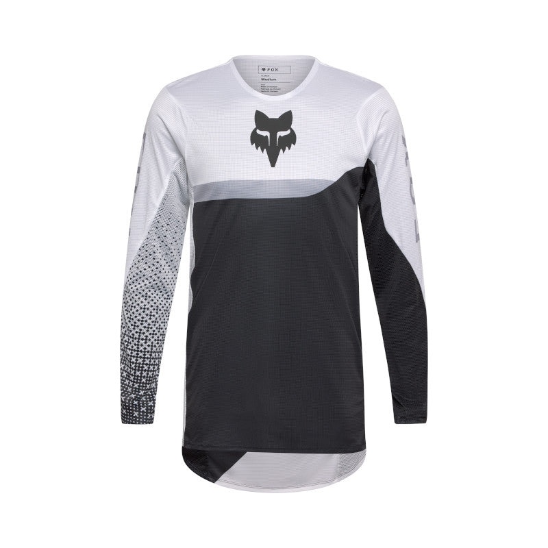 FOX 2026 FLEXAIR FRACTURE JERSEY – WHITE/BLACK S