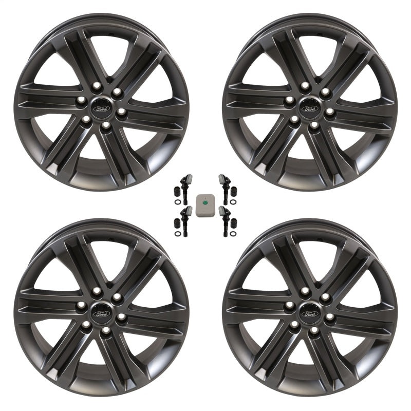 Ford Racing 15-22 F-150 20×8.5 Dark Alloy Wheel Kit