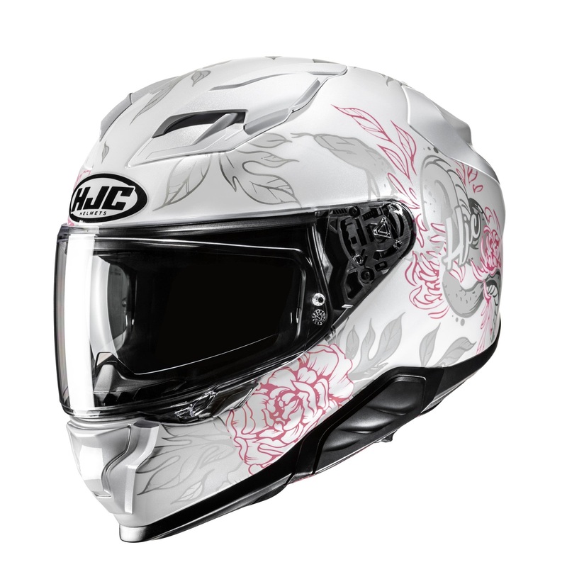 HJC F71 ELIZ HELMET – MC8 XS