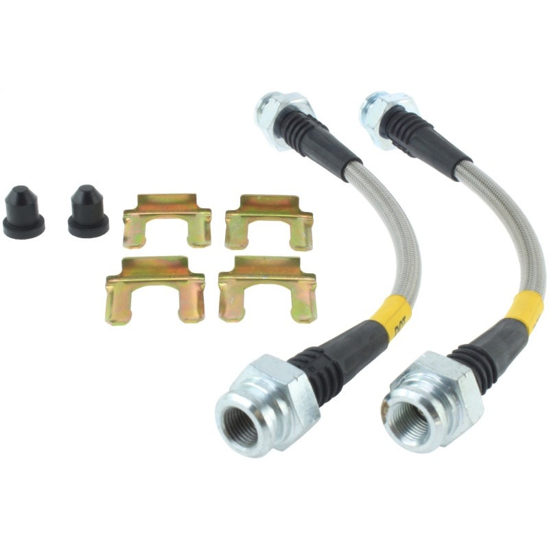 StopTech 2/89-96 Nissan 300ZX (Exc Turbo)/6/89-96 300ZX Turbo Stainless Steel Rear BBK Brake Lines