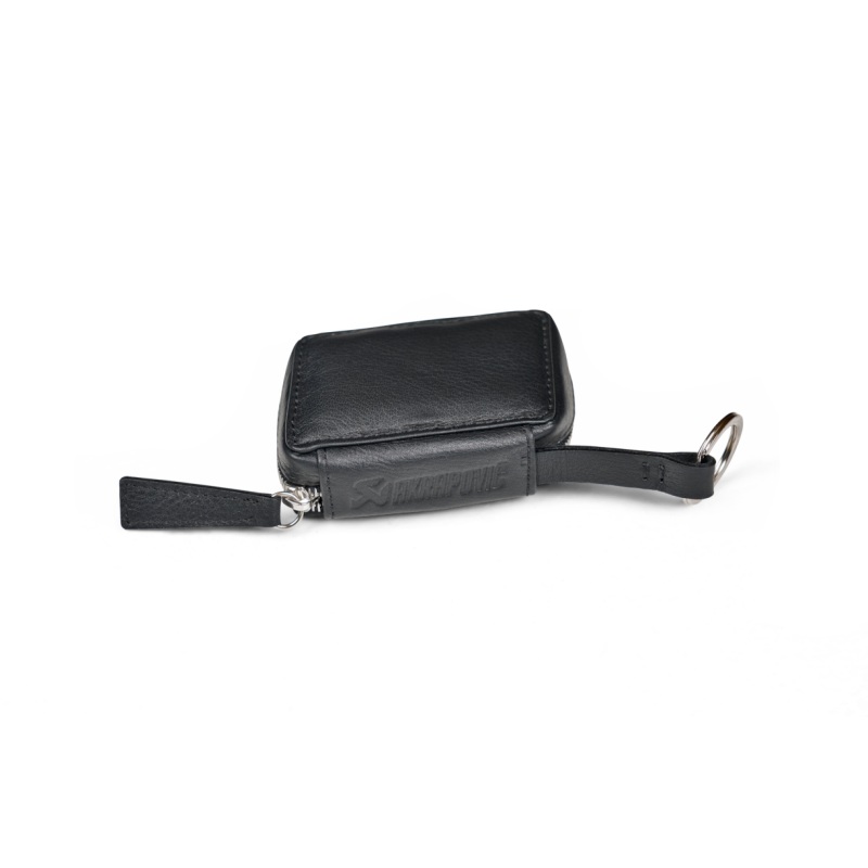 Akrapovic Leather Car Key Case – Black