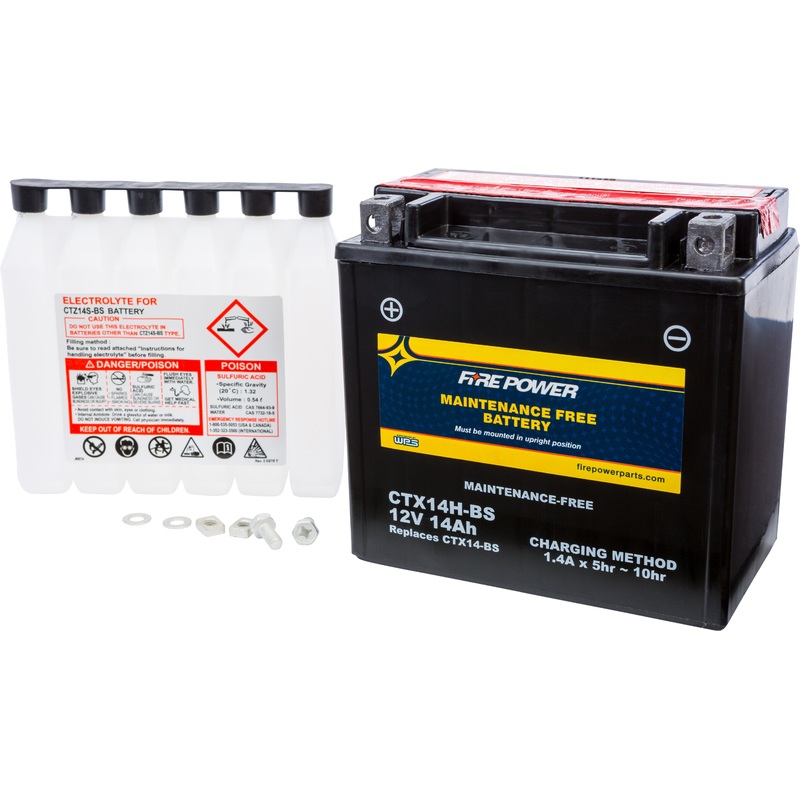 Fire Power Sealed Battery CTX14H-BS