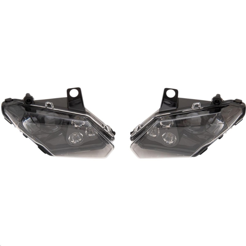 Moose Utility LED Headlights – Clear 2001-2230