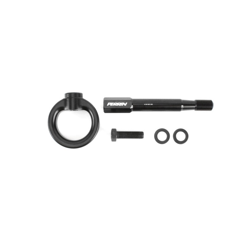 PERRIN 18-21 Subaru WRX & STI / 13-25 BRZ / 17-20 Toyota 86 Tow Hook Kit (Front) – Flat Black