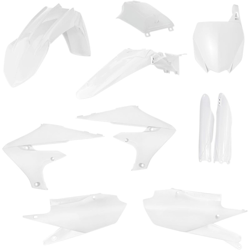 Acerbis Full Plastic Kit – White 2736350002