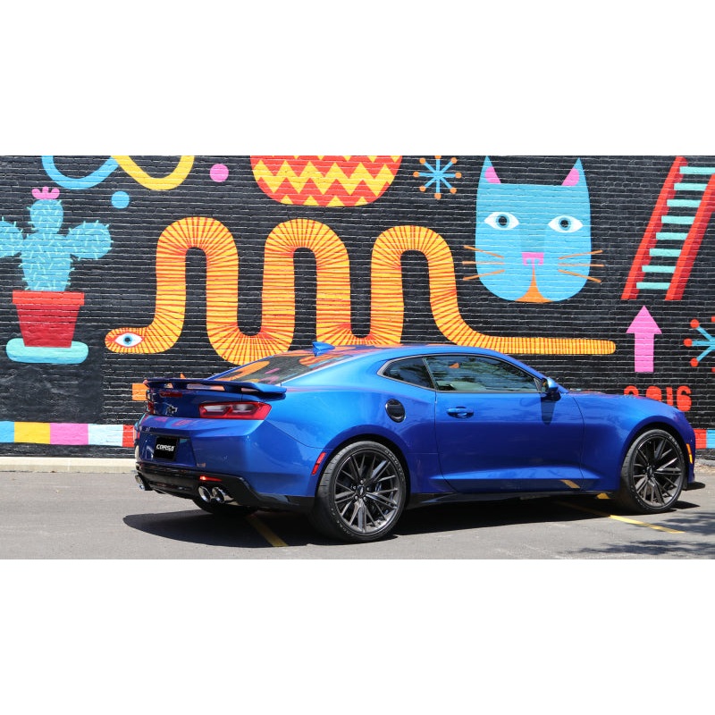 Corsa 2017-2024 Chevrolet Camaro SS 6.2L V8 2.75in Polished Xtreme Axle-Back Exhaust