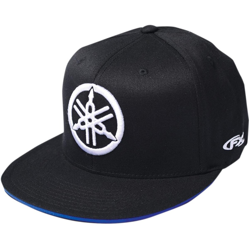 Factory Effex Yamaha Fork Flexfit Hat Large-XLarge Black
