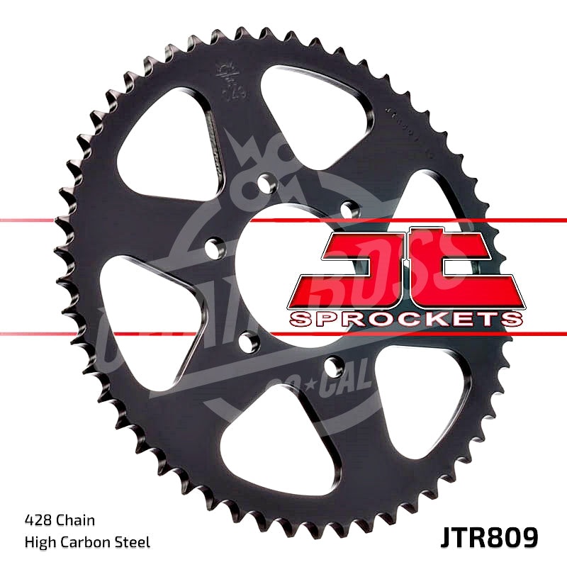 JT Sprockets 428 Rear Sprocket Steel JTR809 44