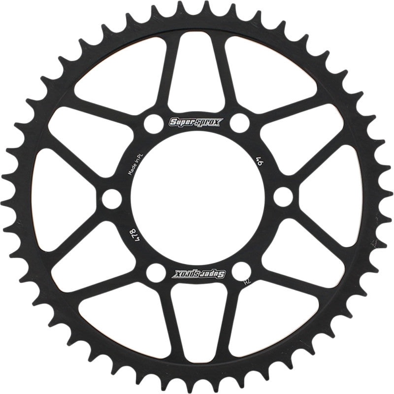 Supersprox Steel Rear Sprocket – 46T RFE-478-46-BLK