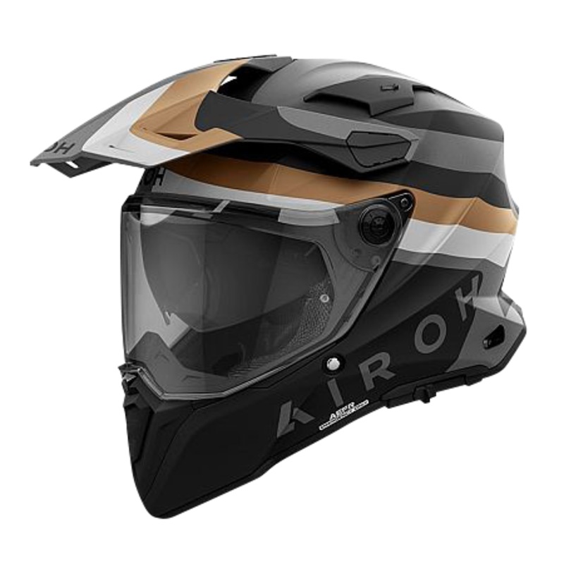 AIROH COMMANDER 2 DOOM HELMET –  GOLD MATT S