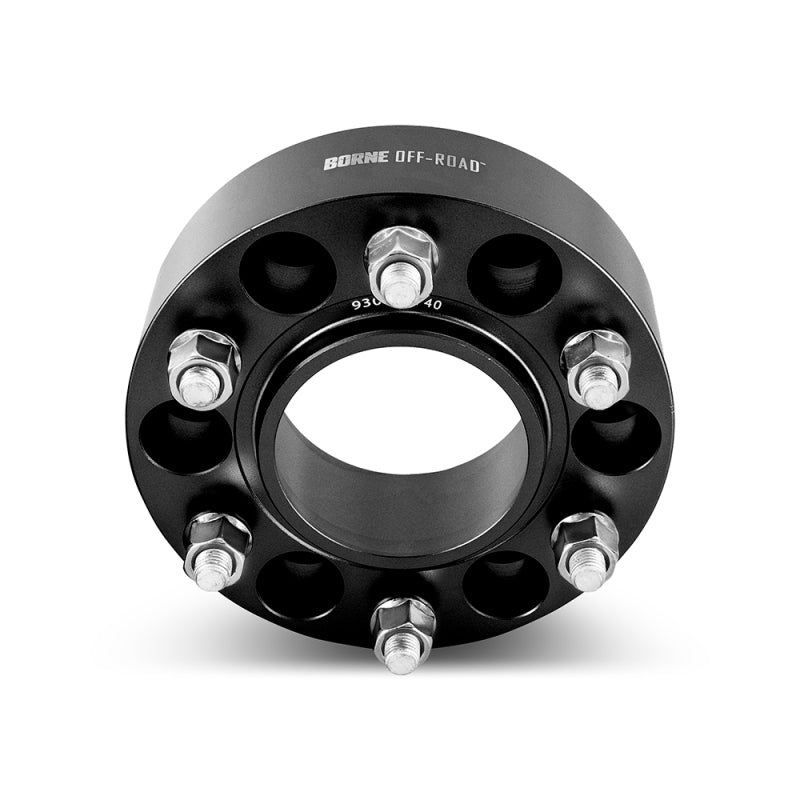 Borne Off-Road Wheel Spacers – 6×135 – 87.1 – 38 – M14 – Black