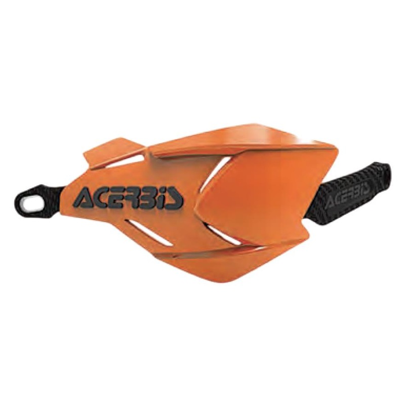 Acerbis X-Factory Handguards – Orange/Black 2634661008