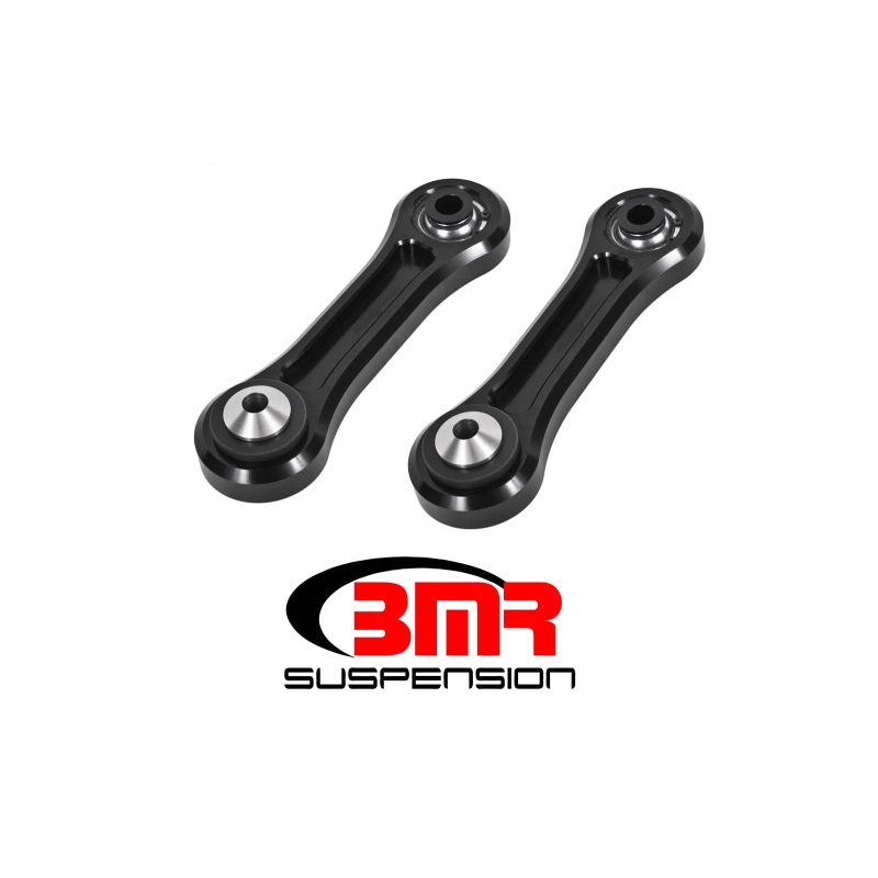 BMR 15-17 S550 Mustang Rear Lower Control Arms Vertical Link (Delrin/Bearing) – Black
