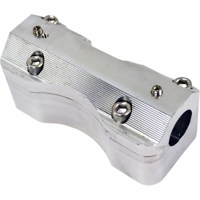 LA Choppers Handlebar Clamp Set – 1in Diameter Clamping Area LA-7415-03