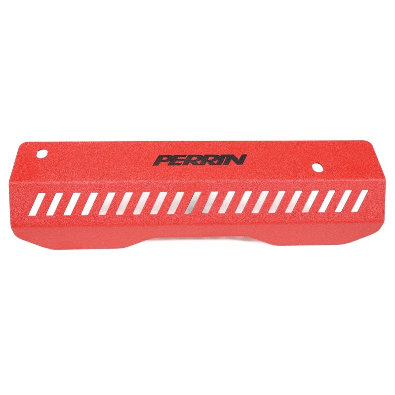 PERRIN 22-25 Subaru WRX Pulley Cover – Red (SHORT – For Use w/PERRIN AOS)