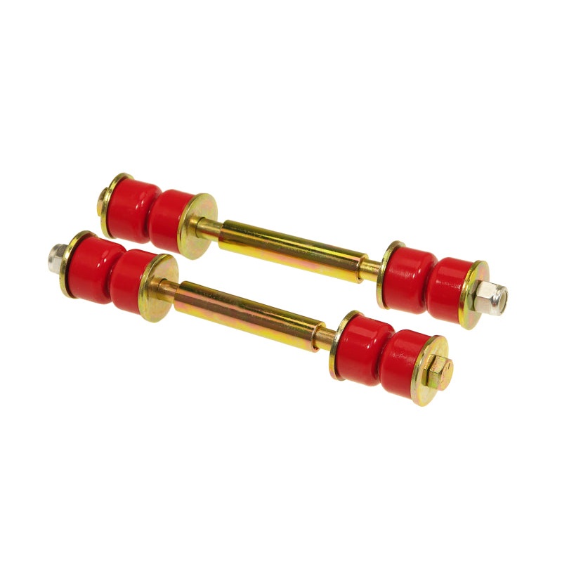 Prothane Universal End Link Set – 4 1/2in Mounting Length – Red
