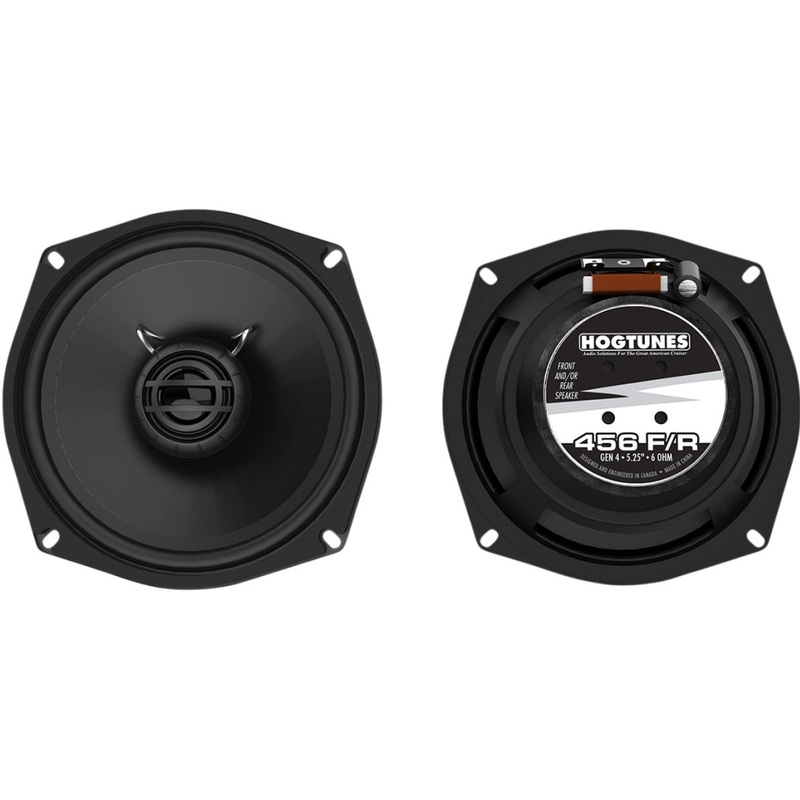 Hogtunes 5.25in. Front and Rear Speakers 456F/R