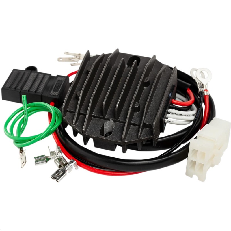 Ricks Motorsport Electric Lithium-Ion Battery-Compatible Rectifier/Regulator 14-135H