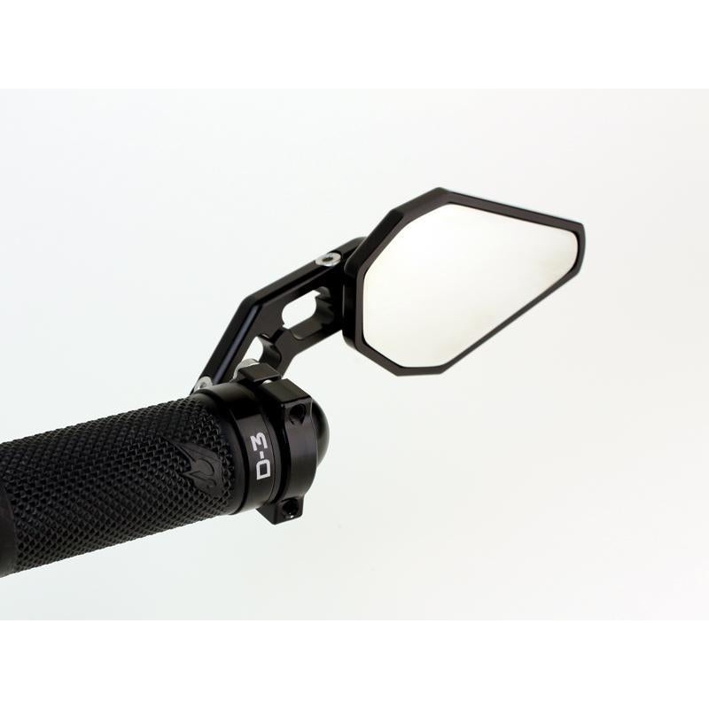 Driven Racing D-Axis Bar End Mirror – Black DXM-BK
