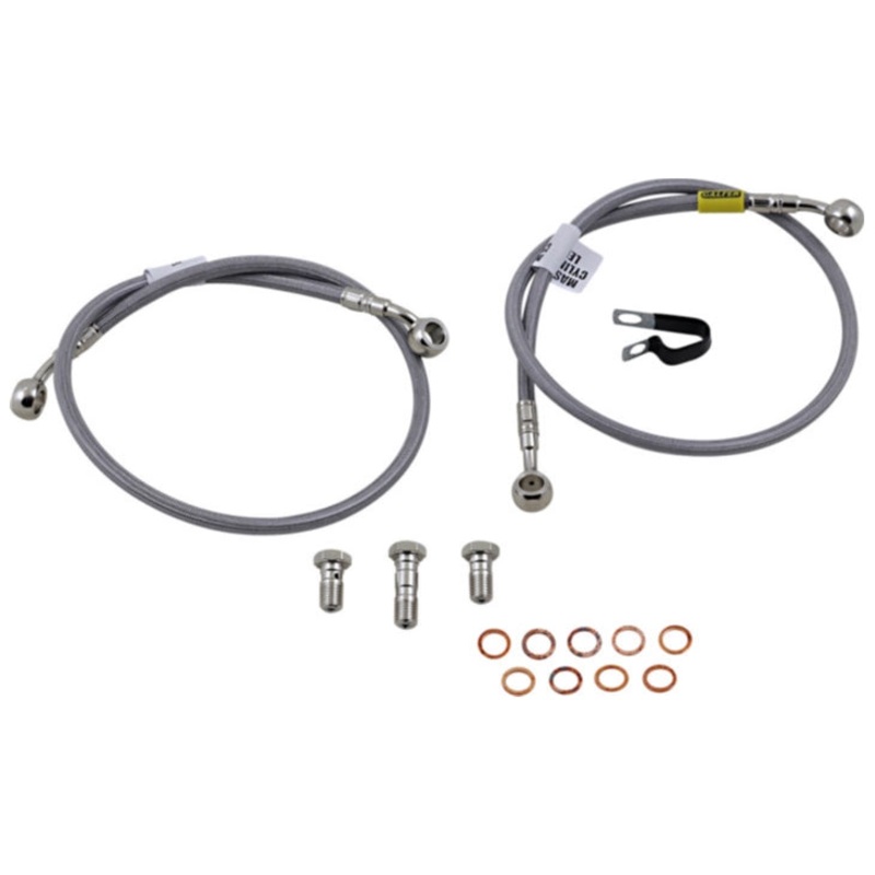 Galfer Brakes Stainless Steel Front Hydraulic Brake Line Kit FK003D641-2