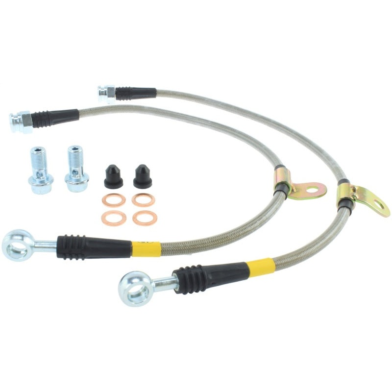 StopTech 10 Hyundai Genesis Front Stainless Steel Brake Lines