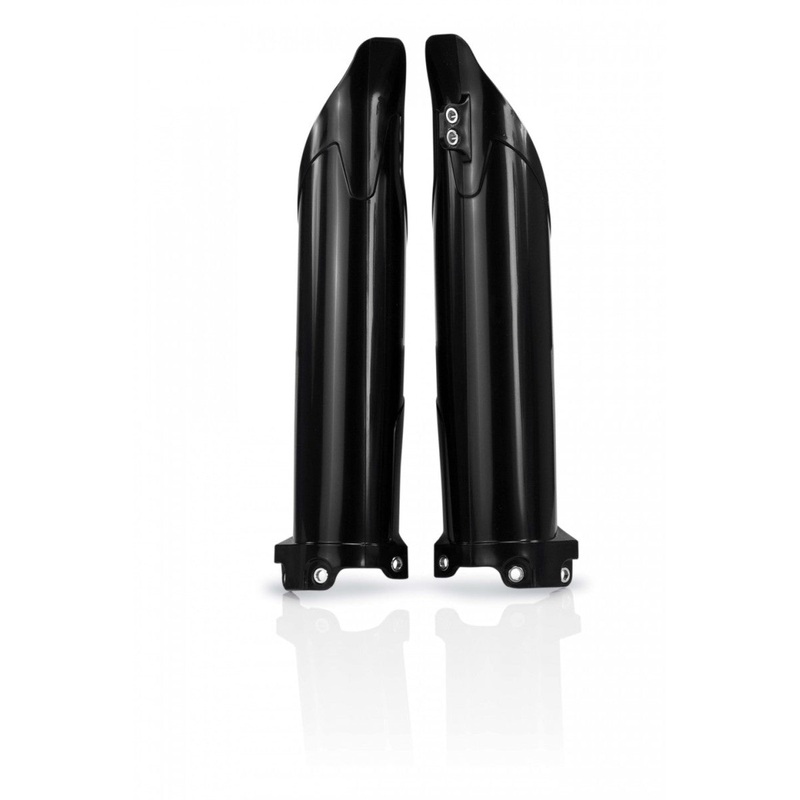 Acerbis 09-16 Kawasaki KX250F/ KX450F Lower Fork Cover Set – Black