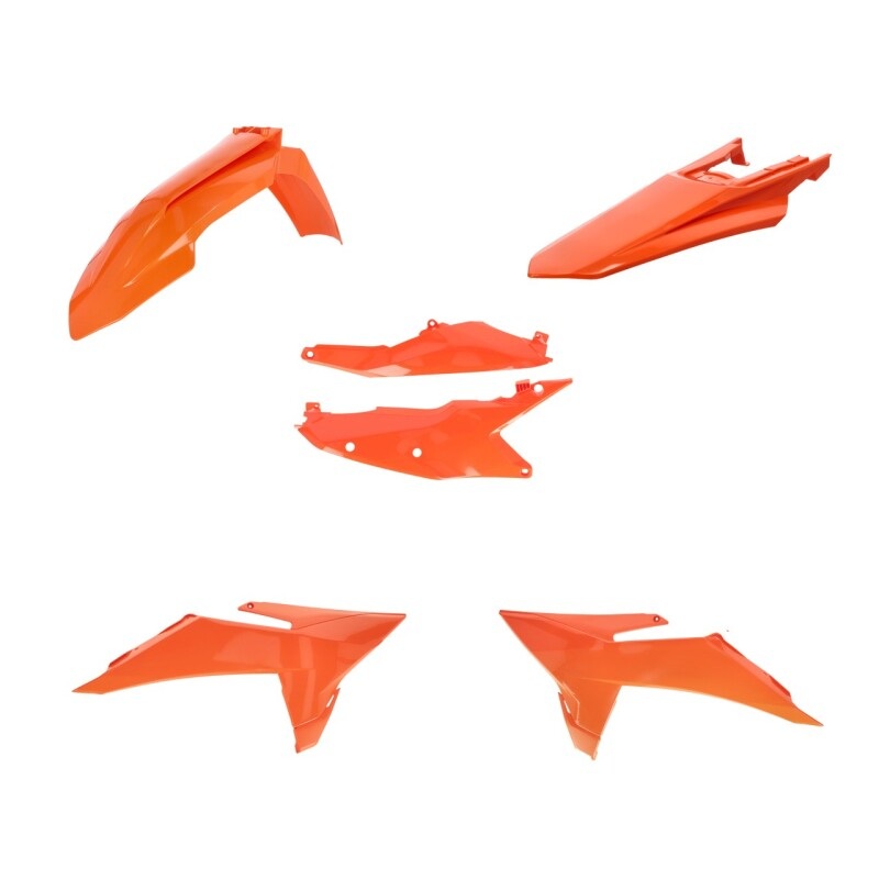 Acerbis 2025 KTM 125-450 SX/ SX-F/XC/XC-F Plastic Kit – 16 Orange