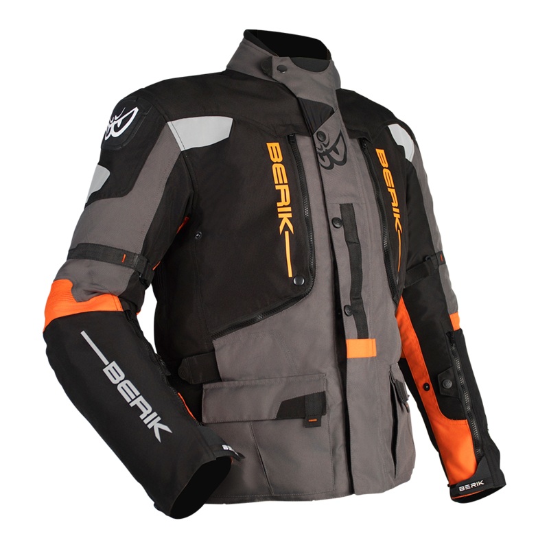 BERIK EXPLORER-ADV JACKET – BLACK/GREY/ORANGE 50