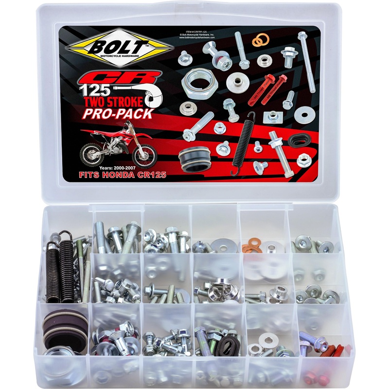 Bolt MC Hardware Model Specific Pro-Packs CRPP-125