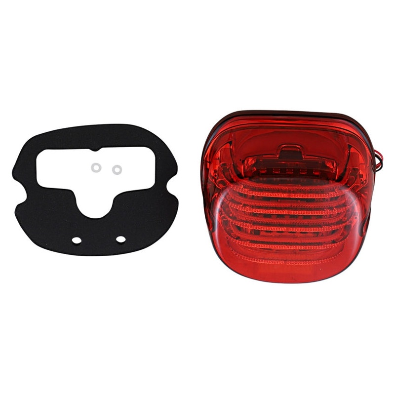 Custom Dynamics Probeam Low Profile LED Taillights with Bottom Window – Red Lens PB-TL-LPBW-R