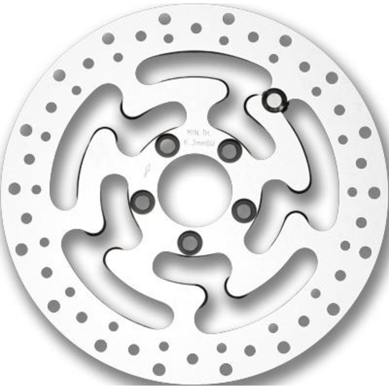 HardDrive Touring Rear Brake Rotor – 11.8in. – Polished 11-066